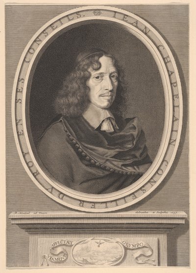 尚·尚普兰（Jean Champlain），1655年。 作者 罗伯特·南特伊