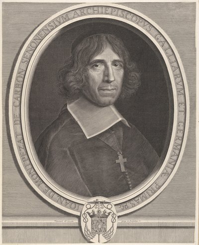 Jean de Montpezat de Carbon，约1673年。 作者 罗伯特·南特伊