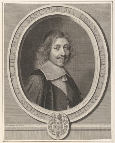 迈克尔·勒韦利（Michael IV Le Tellier）校长，1662年。 作者 罗伯特·南特伊