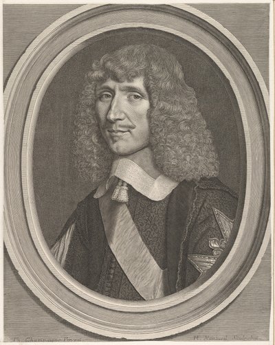 Léon-Bouthillier，查维尼伯爵，1651年。 作者 罗伯特·南特伊