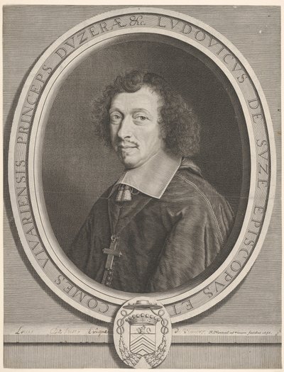 路易·弗朗索瓦·德拉·波美·德·苏泽，1656年。 作者 罗伯特·南特伊