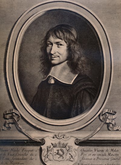 尼古拉斯·福凯（Nicolas Fouquet），法国路易十四财政大臣，1894年 作者 罗伯特·南特伊
