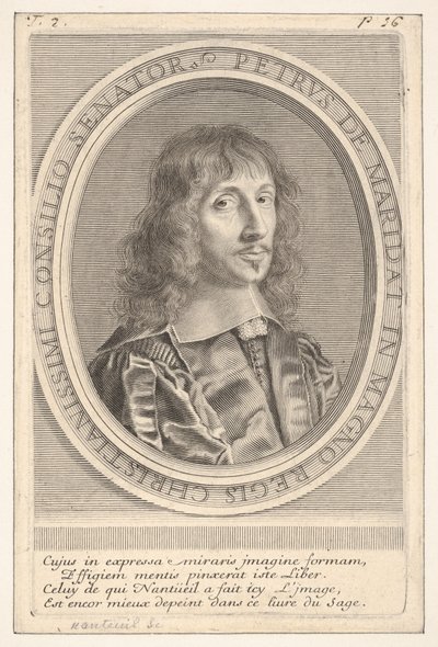 Pierre da Maridat，约1653。 作者 罗伯特·南特伊