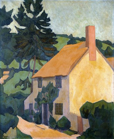 德文郡小屋，约1920-24年 作者 罗伯特·波希尔·贝文