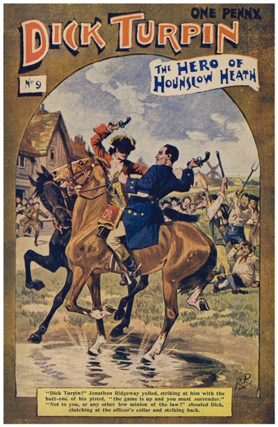 Dick Turpin (colour litho) 作者 罗伯特·普罗斯（Robert Prowse Jnr）