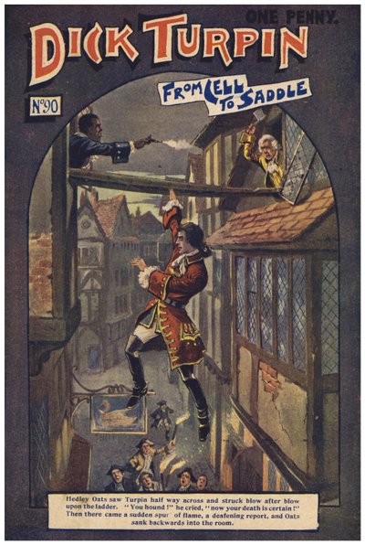 Dick Turpin（彩色石版画） 作者 罗伯特·普罗斯（Robert Prowse Jnr）