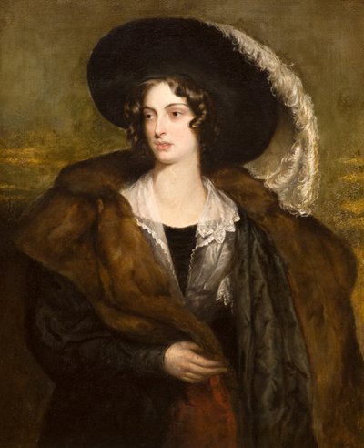Mrs Hester Eliza Duncan (d.1834), c.1823-30 (oil on canvas) 作者 罗伯特·斯科特·劳德