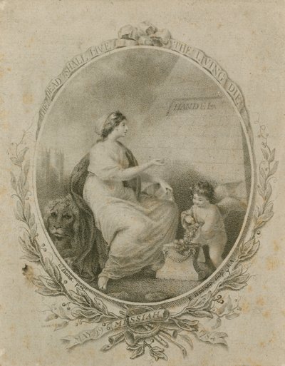 1784年5月29日在伦敦威斯敏斯特教堂演出亨德尔的弥赛亚 作者 罗伯特·斯默克