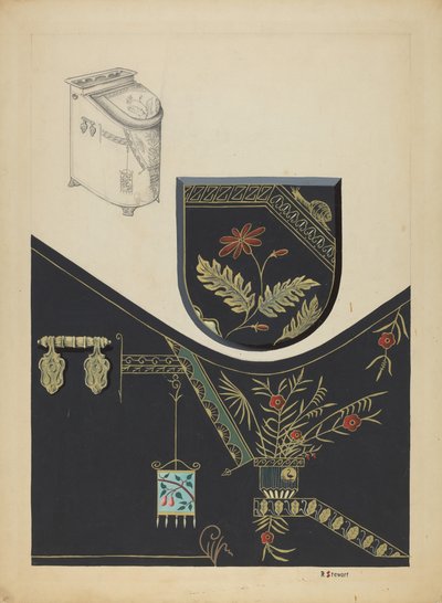 熏制的煤铲 作者 罗伯特·斯图尔特