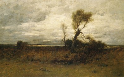 靠近海岸， 1885年。 作者 罗伯特·斯温·吉福德