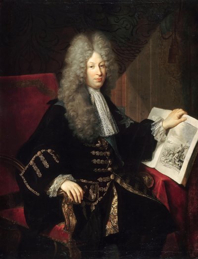 杰罗姆·菲利佩（JeromePhélypeaux）1674-1747，庞恰特雷恩伯爵 作者 罗伯特·图尼尔