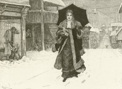 Lady Bountiful（凹版印刷） 作者 罗伯特·沃克·麦克白