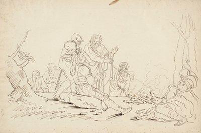 Salvator Rosa之后的场景 作者 罗伯特·沃尔特·威尔