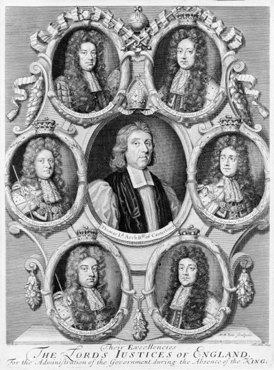 1695年的英国大法官 作者 罗伯特·怀特
