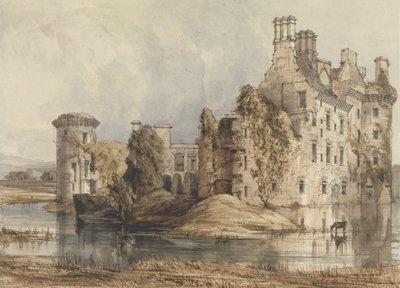 卡尔拉弗罗克城堡（全景） 作者 Robert William Billings
