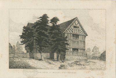 马德利--老房子：蚀刻画，nd [1804-1875] （印刷品 作者 罗伯特·威廉姆斯·巴斯