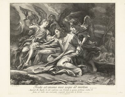 基督在橄榄山上 作者 卡洛·马拉塔（Carlo Maratta）