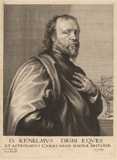 Kenelm Digby爵士 作者 Robert van Voerst after Sir Anthony