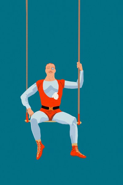 Acrobat、2022（数字） 作者 罗伯塔·默里