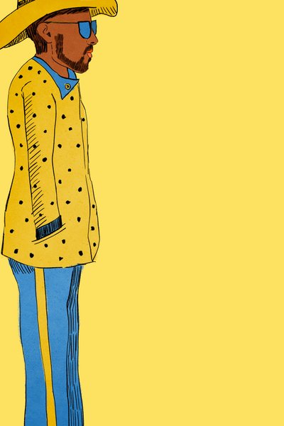 黄西装男》，2022 年（数字版） 作者 罗伯塔·默里