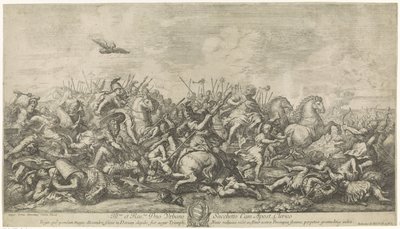 亚历山大大帝与大流士三世之战 作者 Pietro da Cortona