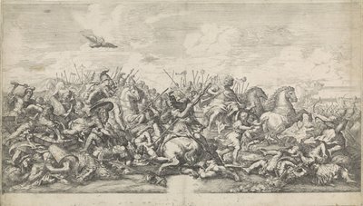 亚历山大大帝与大流士三世之战 作者 Pietro da Cortona