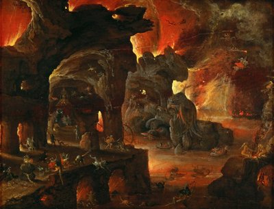 Orphee dans les Enfers - Orpheus in the Underworld - Roelant Savery (1576-1639). Oil on wood, ca 1612-1615. Dimension : 27x35 cm. Art History Museum, Vienne 作者 罗兰特·雅各布斯（Roelandt Jacobsz）。储蓄