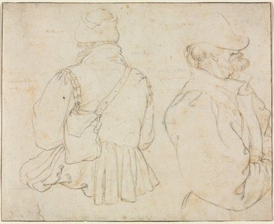 半长的两个波西米亚农民c。 1605-1610。 作者 罗兰特·萨维里