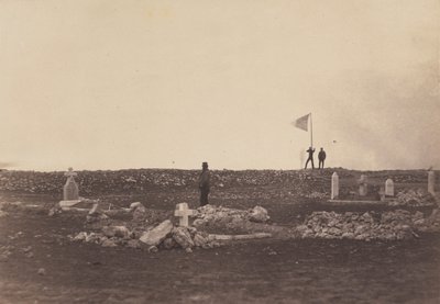卡思卡特山公墓，1855 年，1856 年印刷（照片） 作者 罗杰芬顿