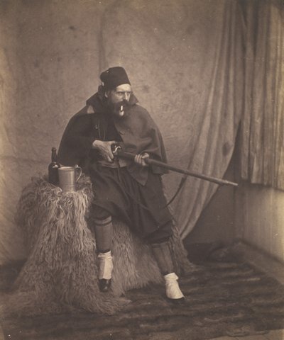 Zouave，第二师，1855年。 作者 罗杰芬顿