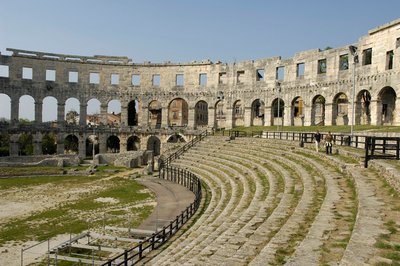 Amphitheatre of Pula, Croatia 作者 小说