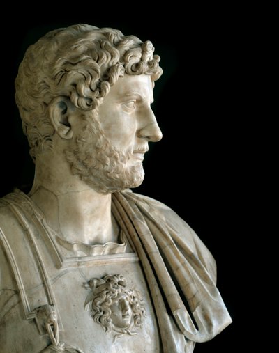 Bust of the Emperor Hadrian (marble sculpture, 2nd century) 作者 小说