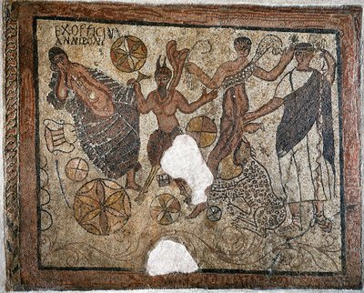 Dionysus and Ariadne - Mosaic, 4th century 作者 小说