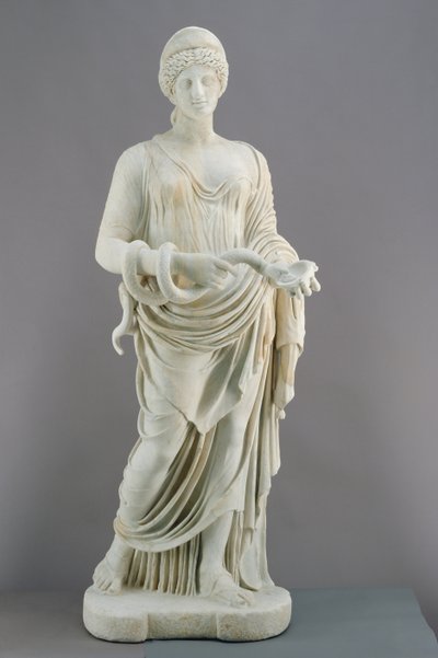 Hygieia，约公元170年（大理石）。 作者 小说