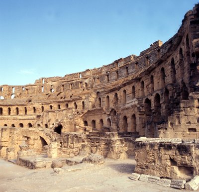 Roman Coliseum of El-Djem, Tunisia. 作者 小说