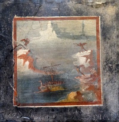 Ulysses resists the songs of the Sirens (fresco) 作者 小说