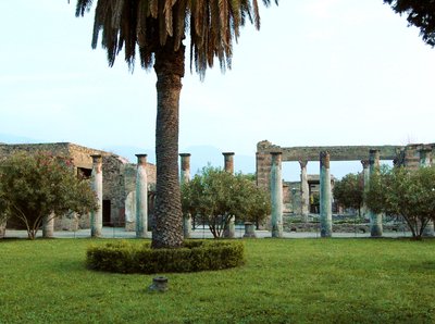 Casa dei Vettii之家（Vettii之家）的视图 作者 小说