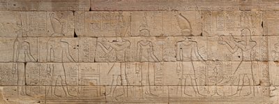 从公元前10世纪的Dendur神庙救济（风沙岩） 作者 Roman Period Egyptian