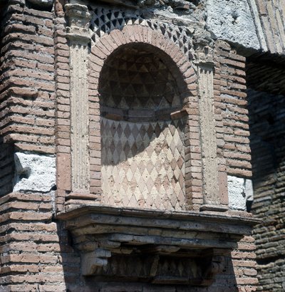 Casa del Laraire (Lararium) in Ostia (Ostia), in the vicinity of Rome. 作者 罗马罗马