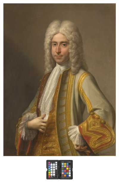 绅士的肖像》（Portrait of a Gentleman 作者 罗马学派