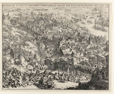 1688 年 9 月 6 日，巴伐利亚选帝侯马克西米利安-伊曼纽尔攻占贝尔格莱德 作者 罗曼·德·豪格