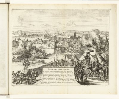 帕尔马公爵攻占马斯特里赫特，1579 年
马斯特里赫特之战（物品上的标题）
弗兰德战争（系列标题） 作者 唐璜德莱德斯玛