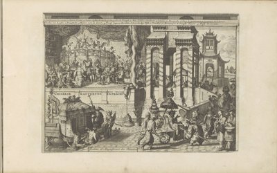 中国人的节日庆典
Chineese Gasteryen en Pracht / Feasts and Magnificence of the Chinese（标题见实物）
Les Indes Orientales et Occidentales et autres lieux（丛书名） 作者 彼得·范德阿 (I)