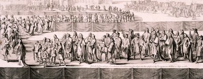 玛丽二世女王的葬礼，威斯敏斯特教堂，伦敦，1695年 作者 罗曼·德·豪格