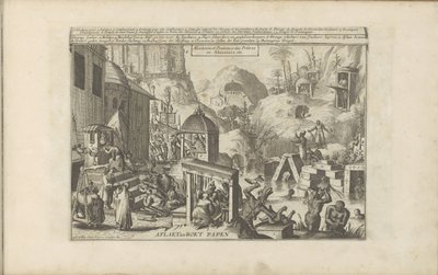 Zonde en boete
Aflaet en Boet Papen / Abissinia 等地牧师的赦免和忏悔（题名见实物）
Les Indes Orientales et Occidentales et autres lieux（系列名称） 作者 彼得·范德阿 (I)