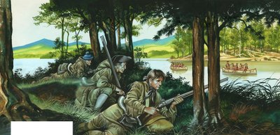 罗杰斯游骑兵遭到伏击 作者 罗恩·恩布尔顿