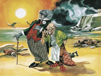 海象和木匠 作者 罗恩·恩布尔顿