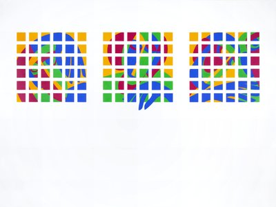 良心犯，2004年（船上丙烯酸） 作者 罗恩·瓦当斯