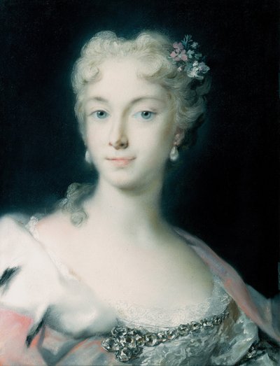 玛丽亚·特蕾莎（Maria Theresa），哈布斯堡大公国1717-1780，1730年 作者 Rosalba Giovanna Carriera