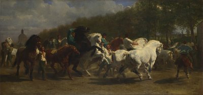 1855年的马展 作者 粉红色的快乐